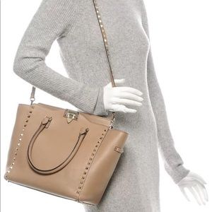 100% AUTH- VALENTINO Vitello Handle Bag